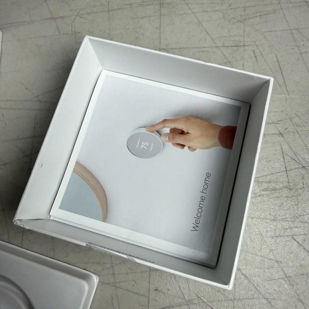 Google Nest Smart Thermostat, Snow - GA01334-CA TESTED
